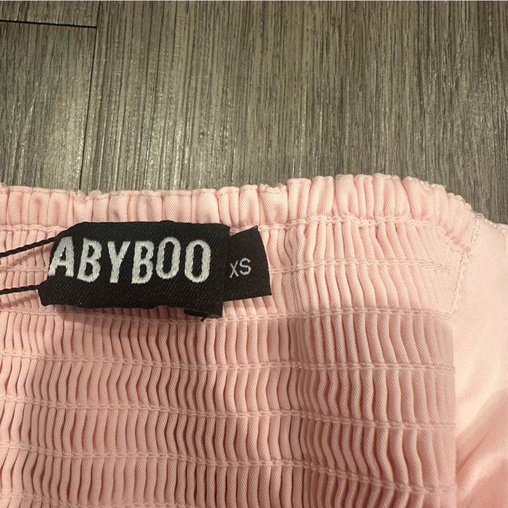 Babyboo Halter Pink Bubble Dress - Picture 4 of 4
